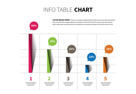 Twisted Bar Infographic Layout 1