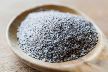 instant coffee powder with milk and sugar