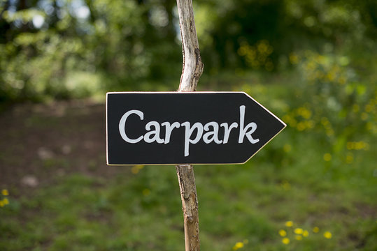 Carpark sign
