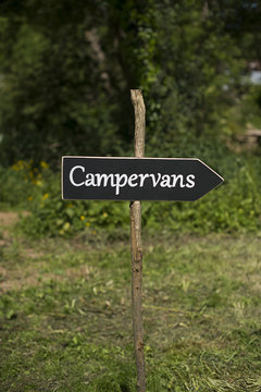 Campervans sign