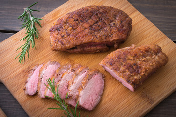 roasted duck breast