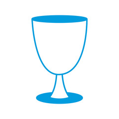 Holy chalice isolated icon vector illustration graphic design