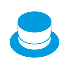 Vintage male hat icon vector illustration graphic design