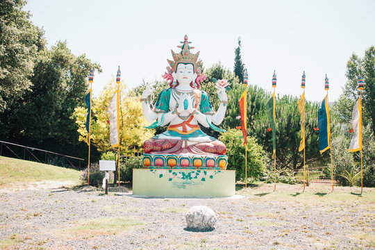 Cenresig (or Avalokitesvara) statue
