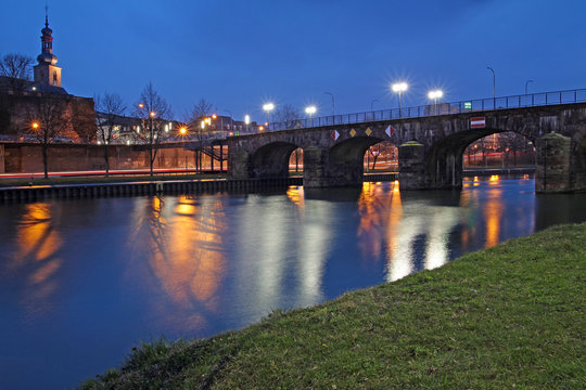 Alte Brücke in Saarbrücken