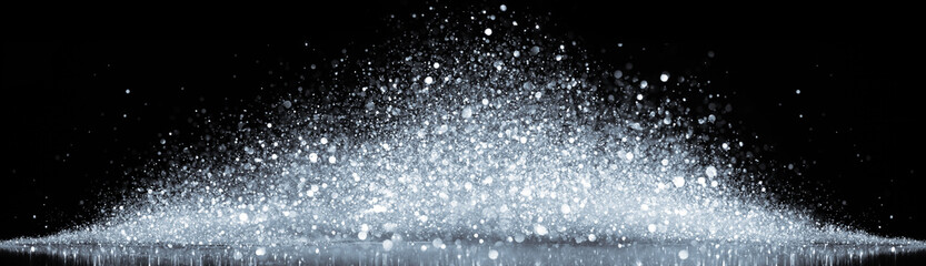 Sparkling glittering lights abstract background