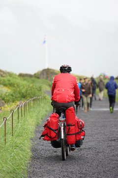Mit dem Fahrrad durch Islands Süd-Westen - Pingvellir - Golden Circle