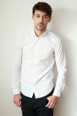 Fototapeta premium trendy handsome man