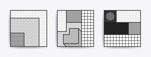 Big Collection with editable trendy backgrounds