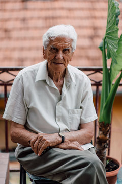 Portrait of senior man