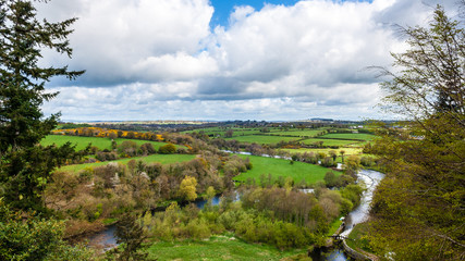 Typisches Panorama in Irland