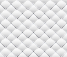 Patchwork seamless white origami pattern