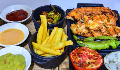 chicken fillet special menu