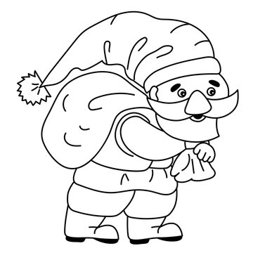 Vector Cartoon Gnome