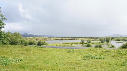 Landschaft in Islands S&uuml;d-Westen - Pingvellir - Golden Circle