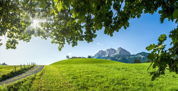 Sommer in den &ouml;sterreichischen Bergen - Wilder Kaiser, Tirol, Austria