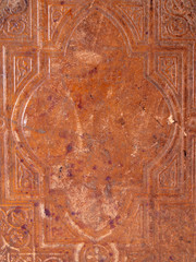 Antique bibles book on white background