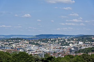 Fototapeta premium View over Stuttgart