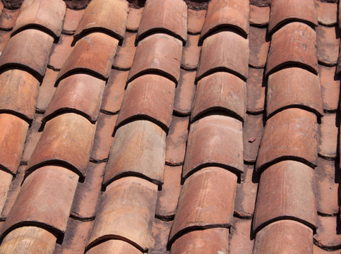 Techo de tejas en Cusco