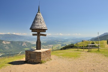 Tromeja - border of Austria, Italy, Slovenia, July 2017