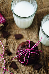Chocolate brownie cookies