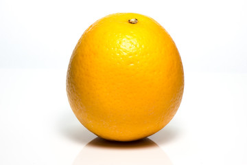 Orange fruit isolated on white