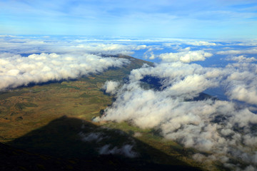 Pico volcano (2351m) on Pico Island, Azores, Portugal, Europe