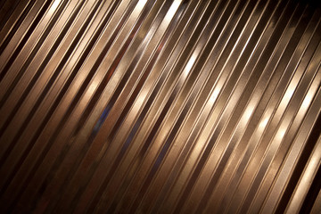 Corrugated Aluminum Closeup