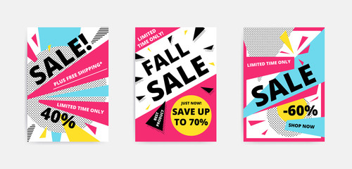 Sale banner template