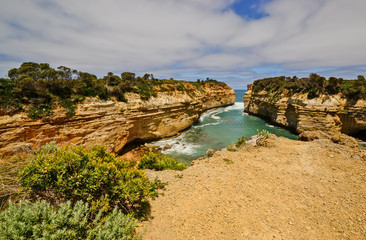 Fototapeta na wymiar The Australian coast.
