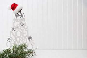 Fototapeta premium Christmas greeting card.