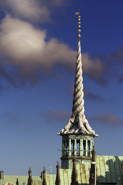 The spire of Borsen