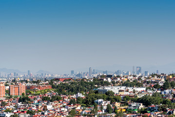 Mexico City Panoramic View