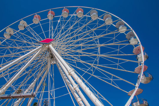 Ferris Wheel at the Pomona Fair Grounds, Los Angeles County Fair, LA Californina