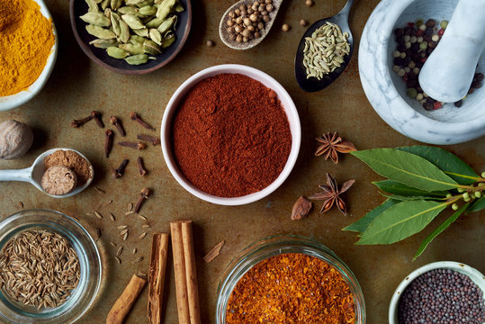 Different spices to have in the pantry