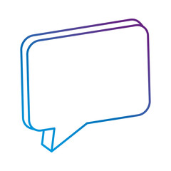 speech bubble isolated icon