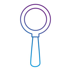 magnifying glass isolated icon