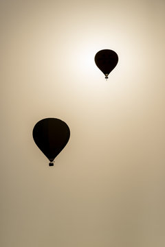 Hot air balloons
