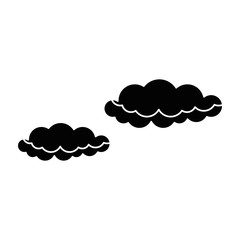 clouds sky isolated icon