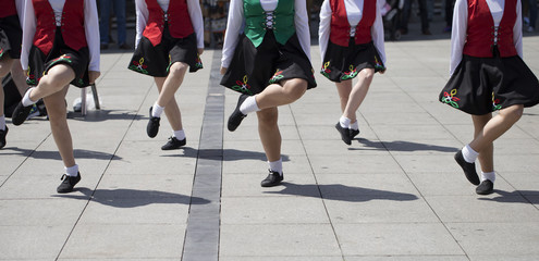 Fototapeta Irish dancers obraz