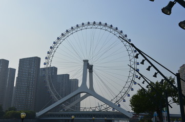 The canal on ferris wheel