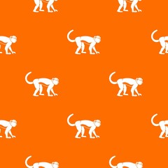 Macaque pattern seamless