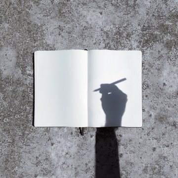 sketchbook shadow