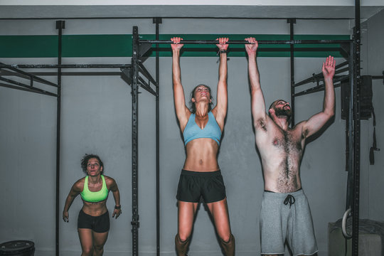 Group Workout in the Gym