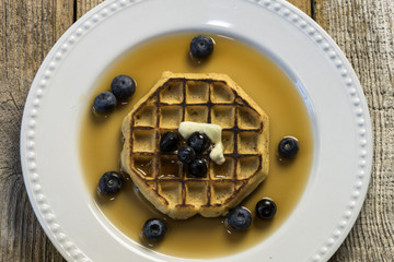 Blueberry Whaffles
