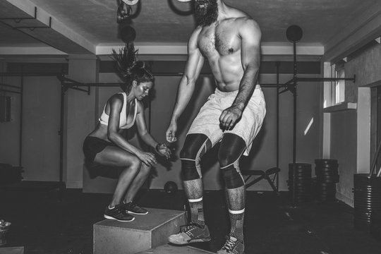 Group Workout in the Gym