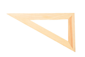 Old wooden triangle
