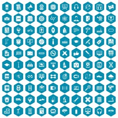 100 training icons sapphirine violet