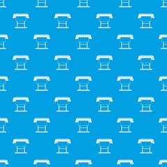 Large format inkjet printer pattern seamless blue