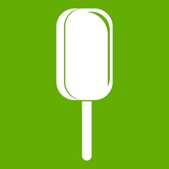 Ice cream icon green